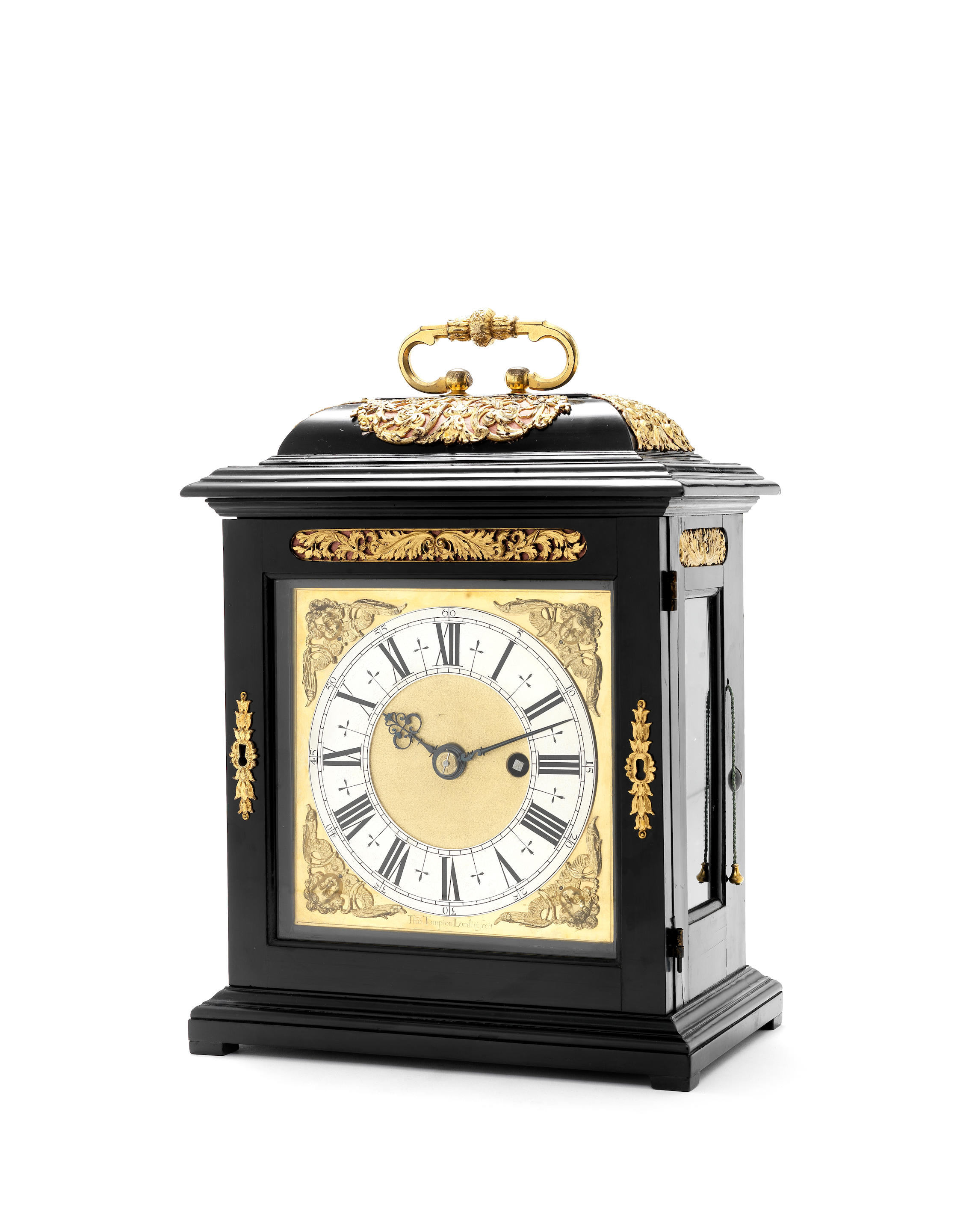 A VERY FINE MARQUETRY LONGCASE CLOCK – RICHARD BAKER – LONDON – The Antique  Clock Company