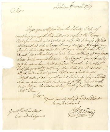 Bonhams WANSTEAD HOUSE LONG, TYLNEY AND WELLESLEYPOLE FAMILIES