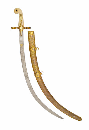 Bonhams : An Unusual Ormolu-Mounted Naval Presentation Sabre Of Admiral ...