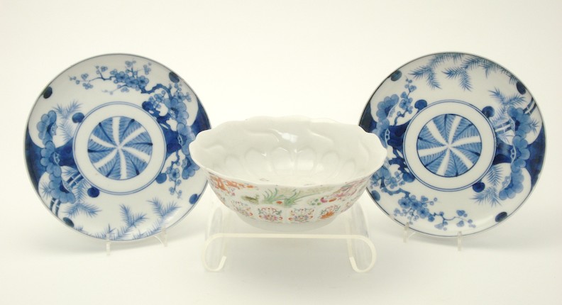 Bonhams : A collection of porcelain and Canton enamels bearing reign marks