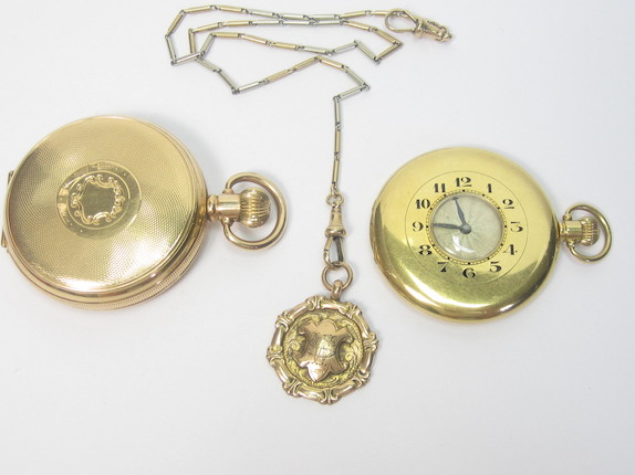 rolex half hunter pocket watch