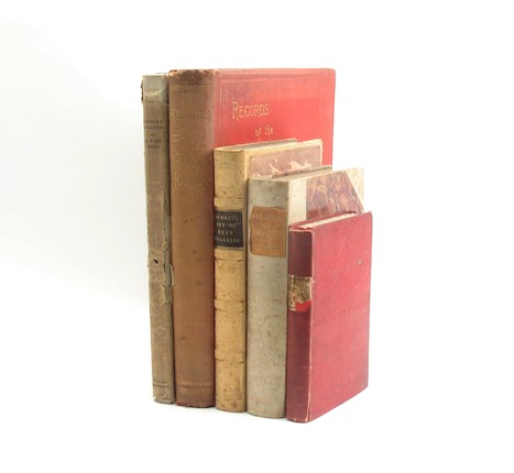 Sold at Auction: STACK OF OLD FISHING BOOKS