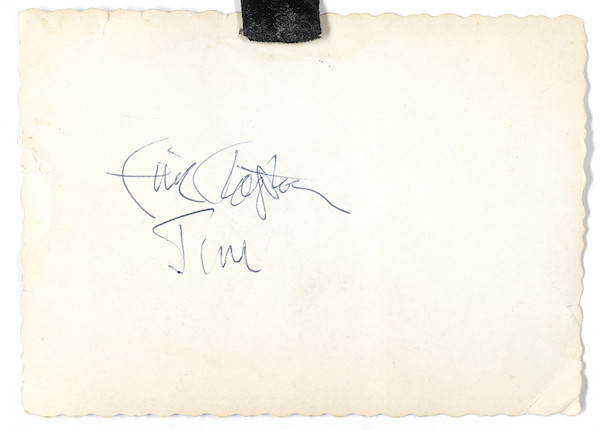 The Yardbirds Signatures with Eric Clapton