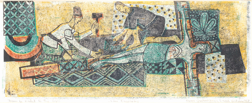 Bonhams : Bruce Onobrakpeya (Nigerian, born 1932) Twelve prints from ...