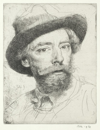 Bonhams : Augustus John O.M., R.A. (British, 1878-1961) Self Portrait ...