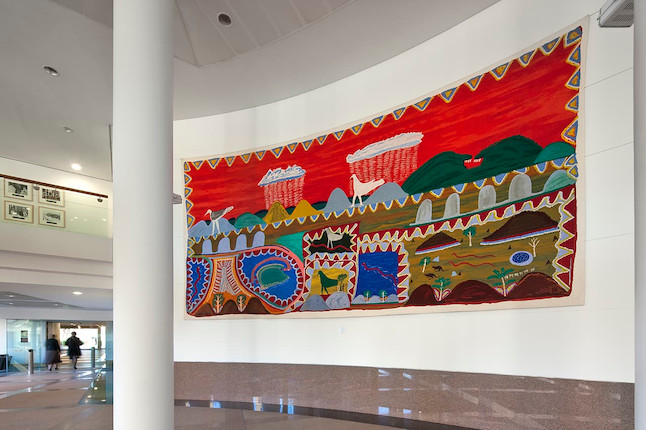 Bonhams : Ginger Riley Munduwalawala (circa 1936-2002) My Mothers ...