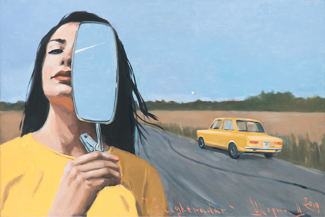 Bonhams : Dmitry Shorin (Russian, born 1971) Flightradar unframed