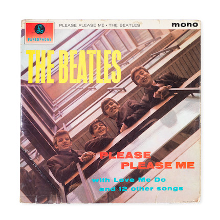 THE BEATLES  Love Me Do, 1962, first pressing, signed by all four