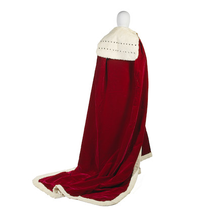 Bonhams : A set of coronation robes worn by The Rt. Hon. Lady Dulverton ...