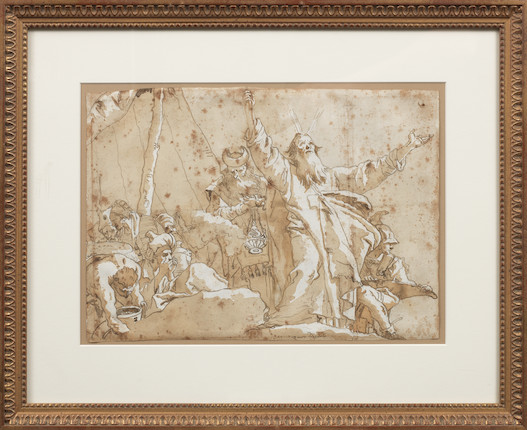 Bonhams : Giovanni Domenico Tiepolo (Venice 1727-1804) The Gathering of ...