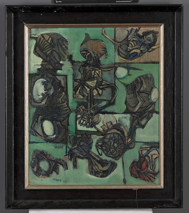 Bonhams : Alexander Skunder Boghossian (Ethiopian, 1937-2003) Untitled ...