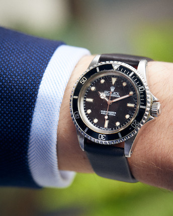 Bonhams : Rolex. A historically interesting stainless steel automatic