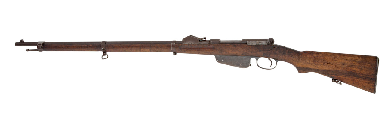 Bonhams : An 850mmR (Mannlicher) 'M1888/90' straight-pull service rifle ...