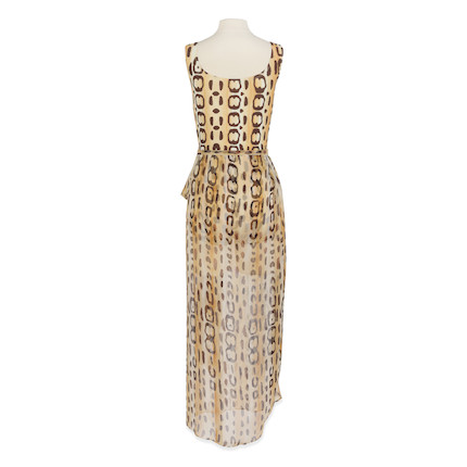 Bonhams : Elizabeth Debicki (as Princess Diana) A leopard print