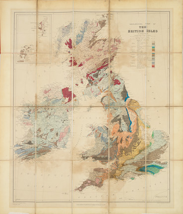 Bonhams : SANSON (NICOLAS) ROBERT DE VAUGONDY Britannicae Insulae in ...