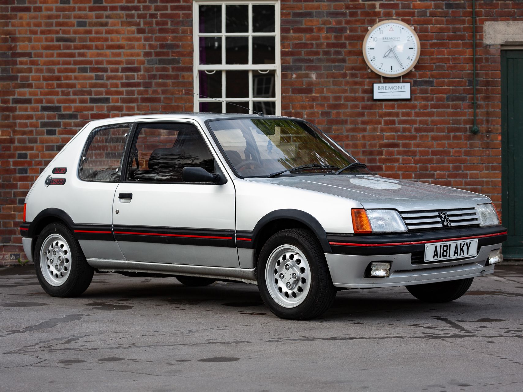 SOLIDO,PEUGEOT 205 GTI 1.6L red #132 Rallye de Monte Carlo 1986 LECOUR