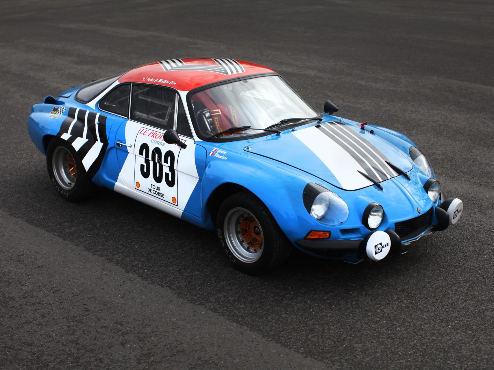 Coffret 4 Alpine A110 Provence Moulage 1/43 - Tour De Corse 1969-1973 - AG L10