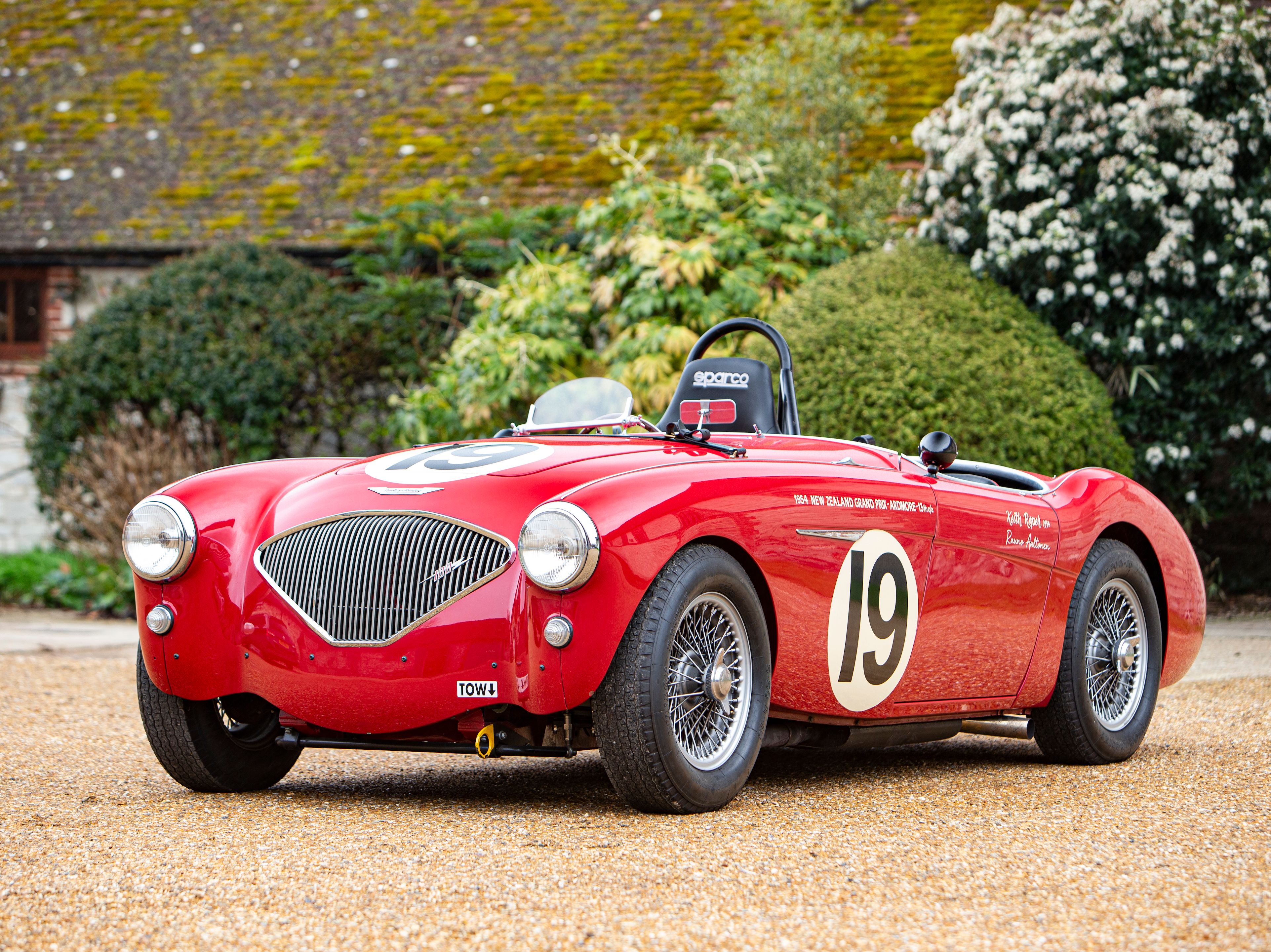 Maquette Montée B.T.S. Mouldings 1/43 - Austin Healey 100/4 N°33 Le Mans 1953