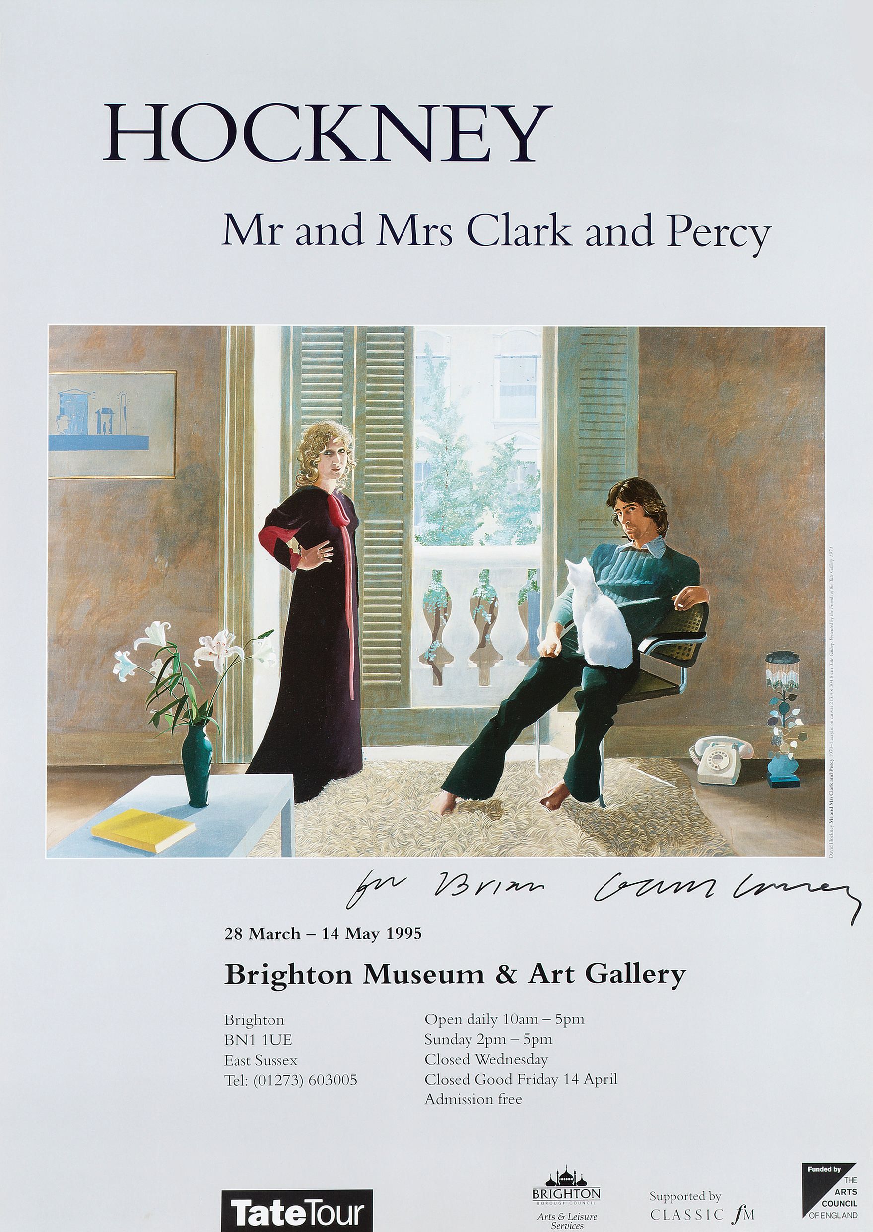 Bonhams : David Hockney HOCKNEY - Mr and Mrs Clark and Percy 