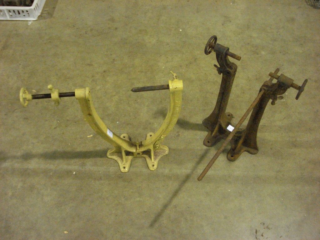 Bonhams Cars A Bradbury Braintree bicycle wheel truer,