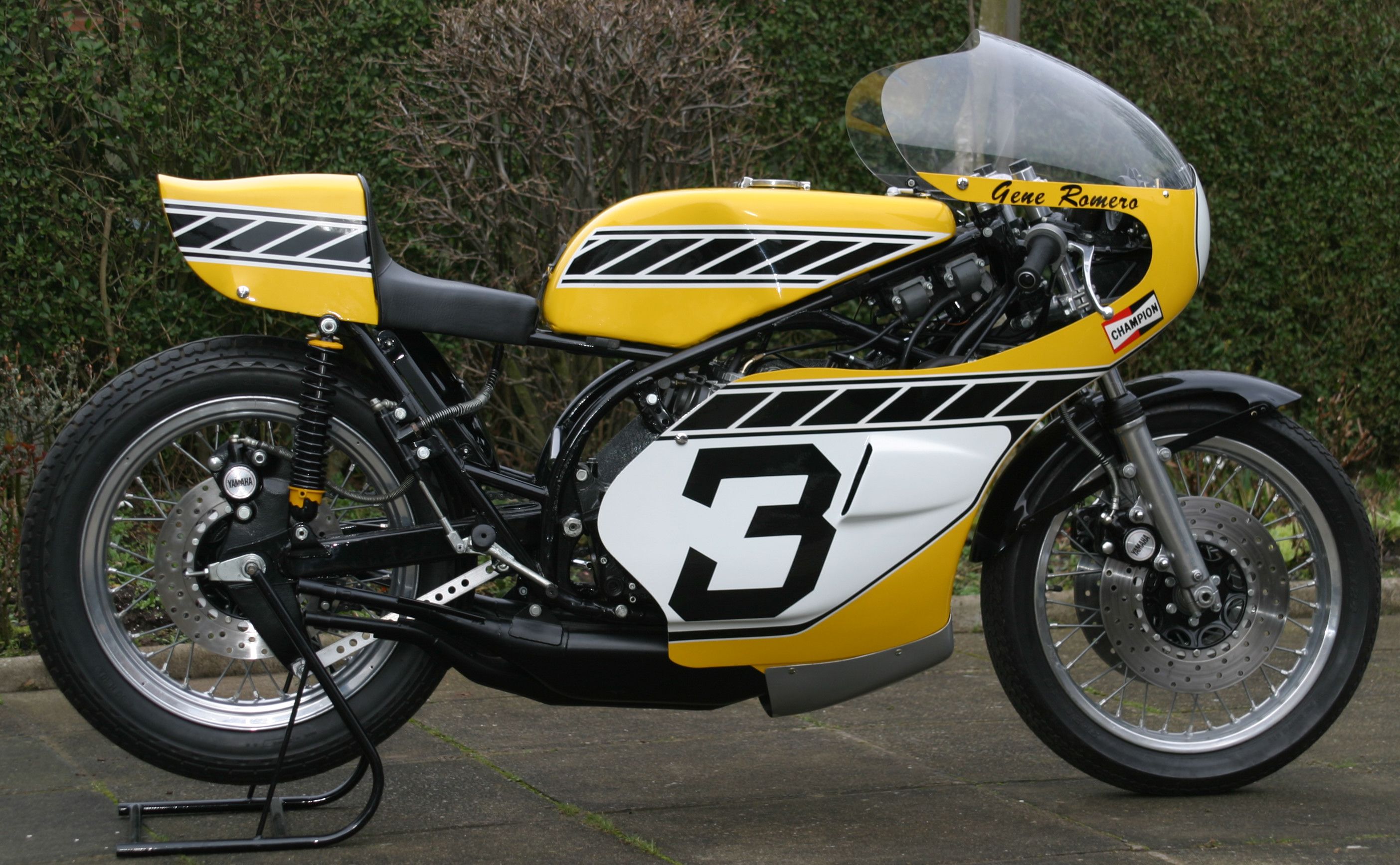 Bonhams Cars The ex-Gene Romero, Daytona 200-winning,1974 Yamaha