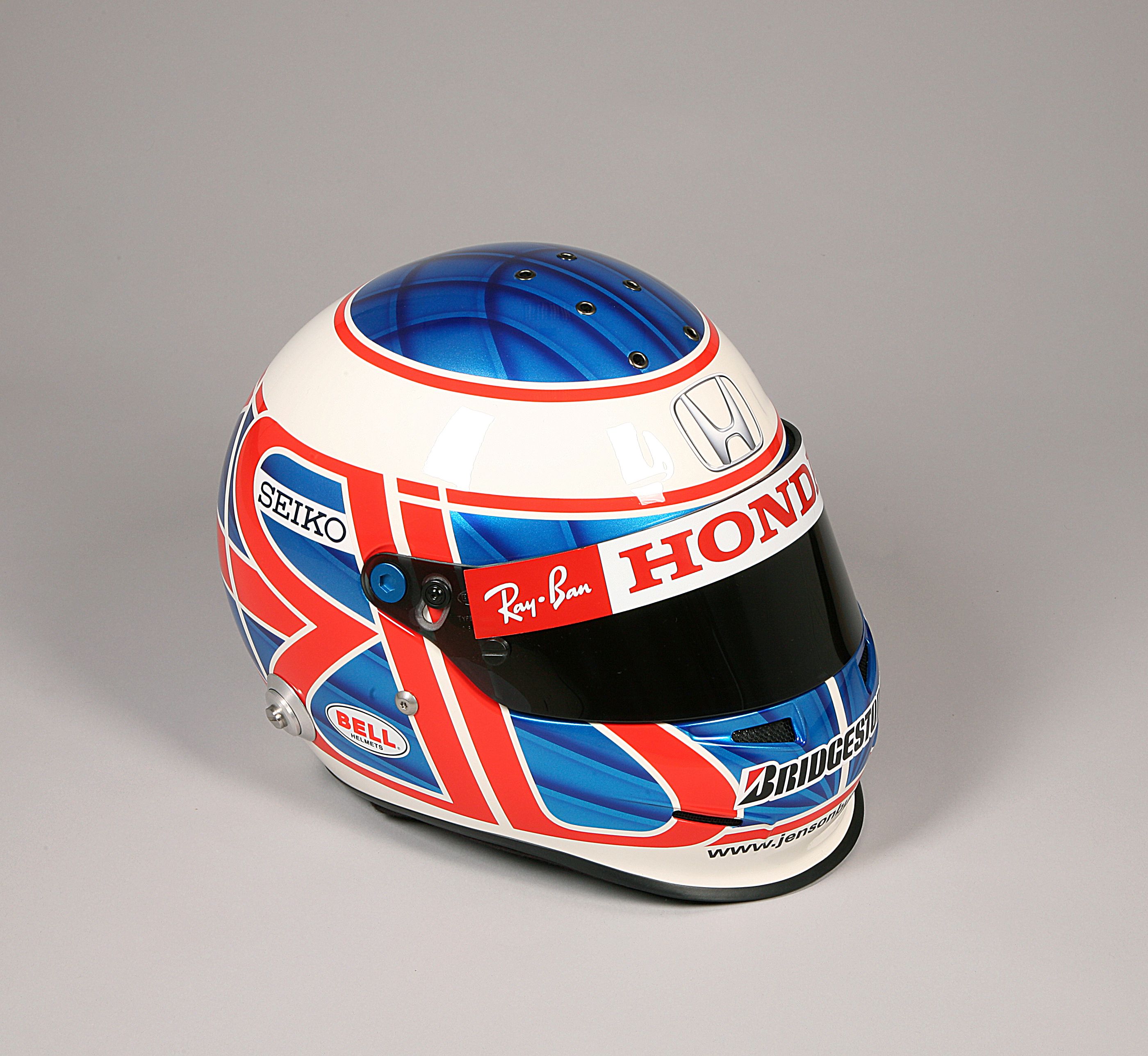 Bonhams Cars : A Jenson Button 'show' helmet by Bell, Bonhams Cars : A Jenson Button 'show' helmet by Bell,