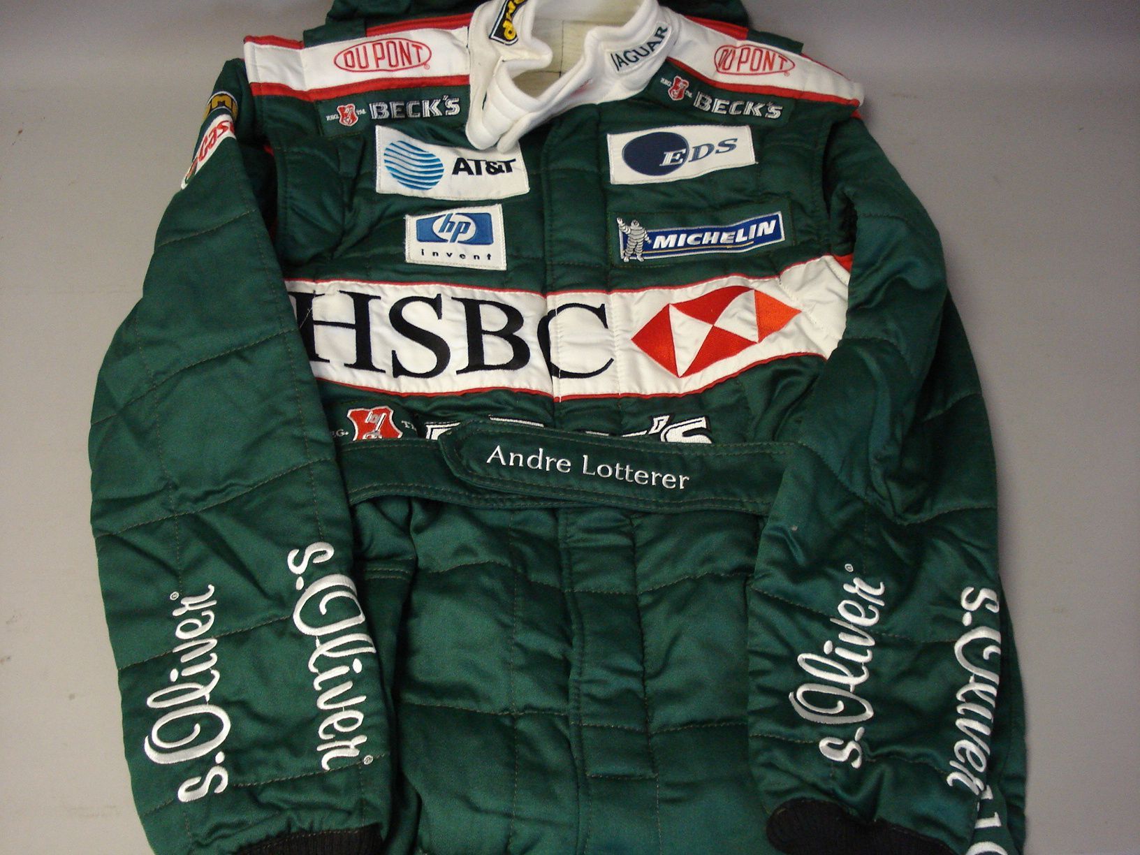 Bonhams Cars A pair of Andre Lotterer's Jaguar Formula Team