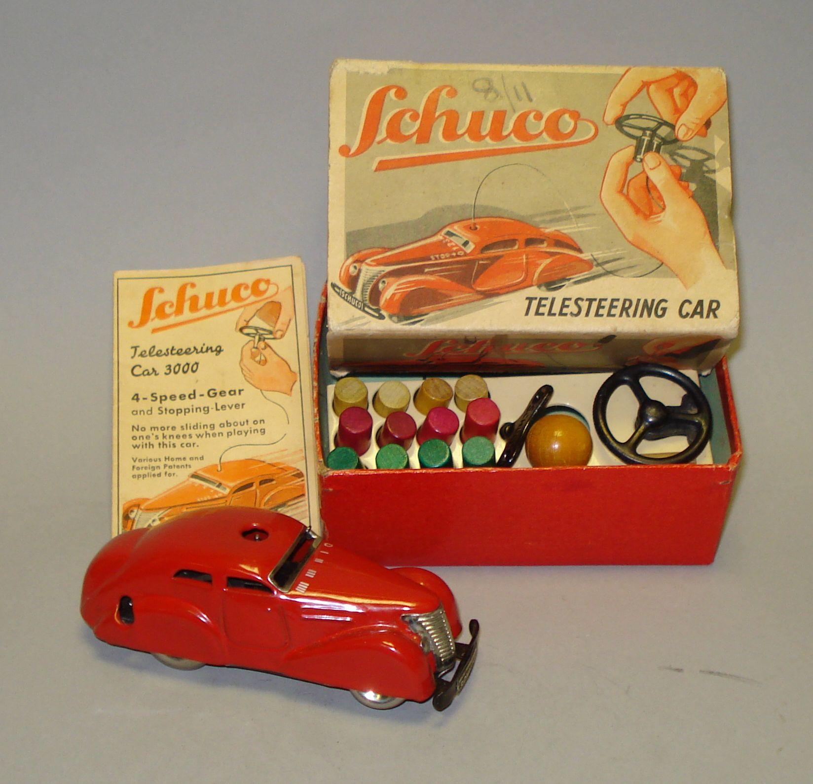 Schuco Telesteering Car No. 3000 in Original Box with