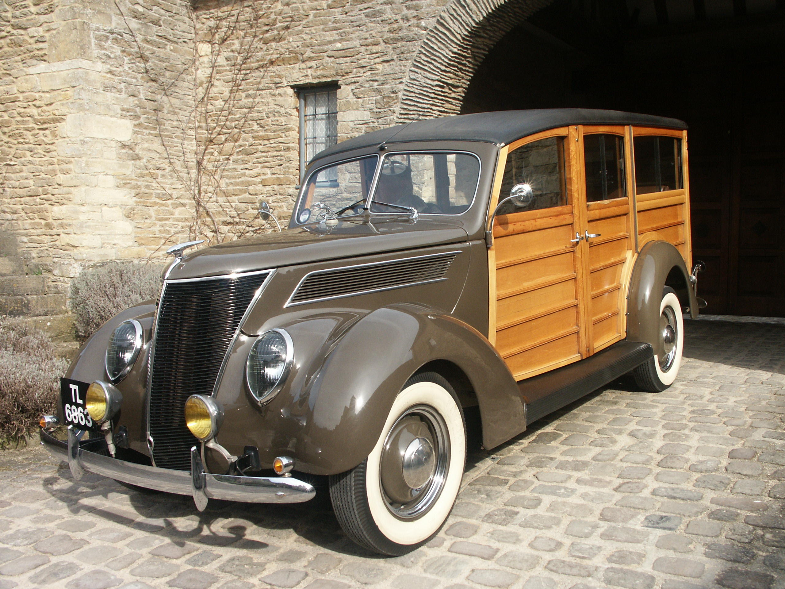 Bonhams Cars 1937 Ford V8 Model 78 Deluxe Woodie Station Wagon