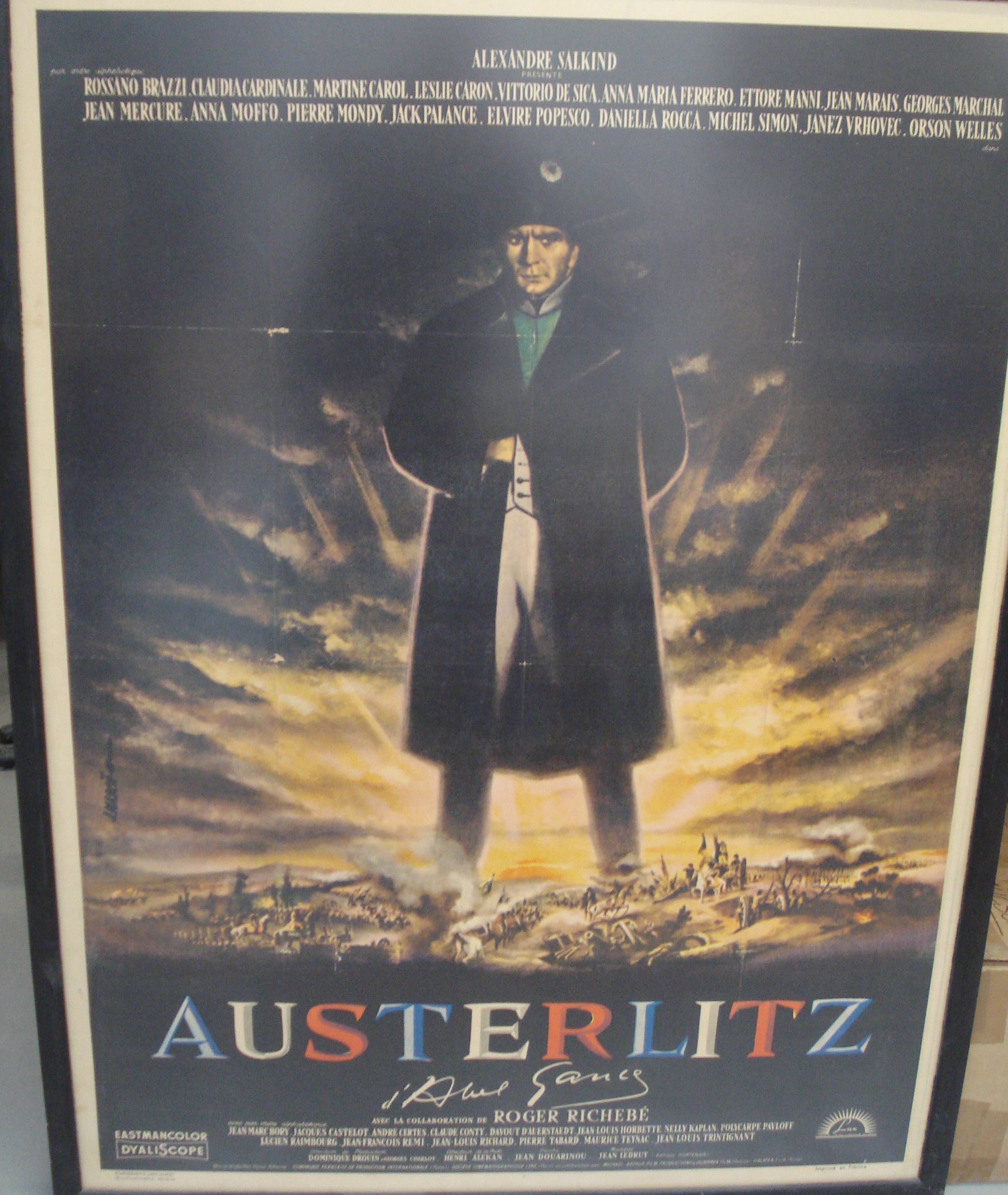 Bonhams Cars : An 'Austerlitz' film poster, French, 1960,