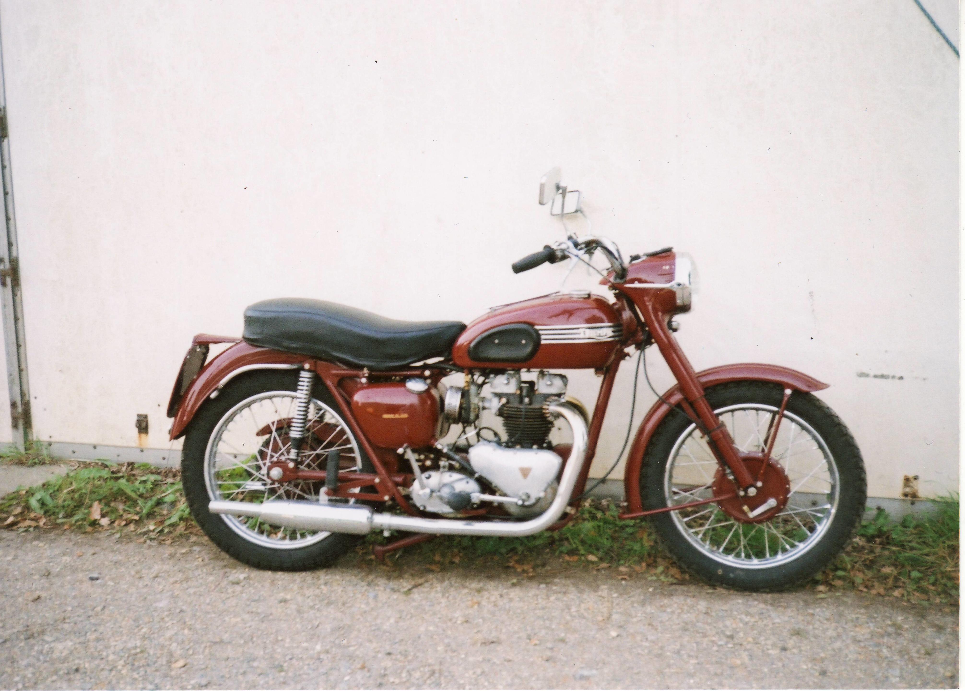 Bonhams Cars : 1956 Triumph 500cc Speed Twin Frame no. 70216