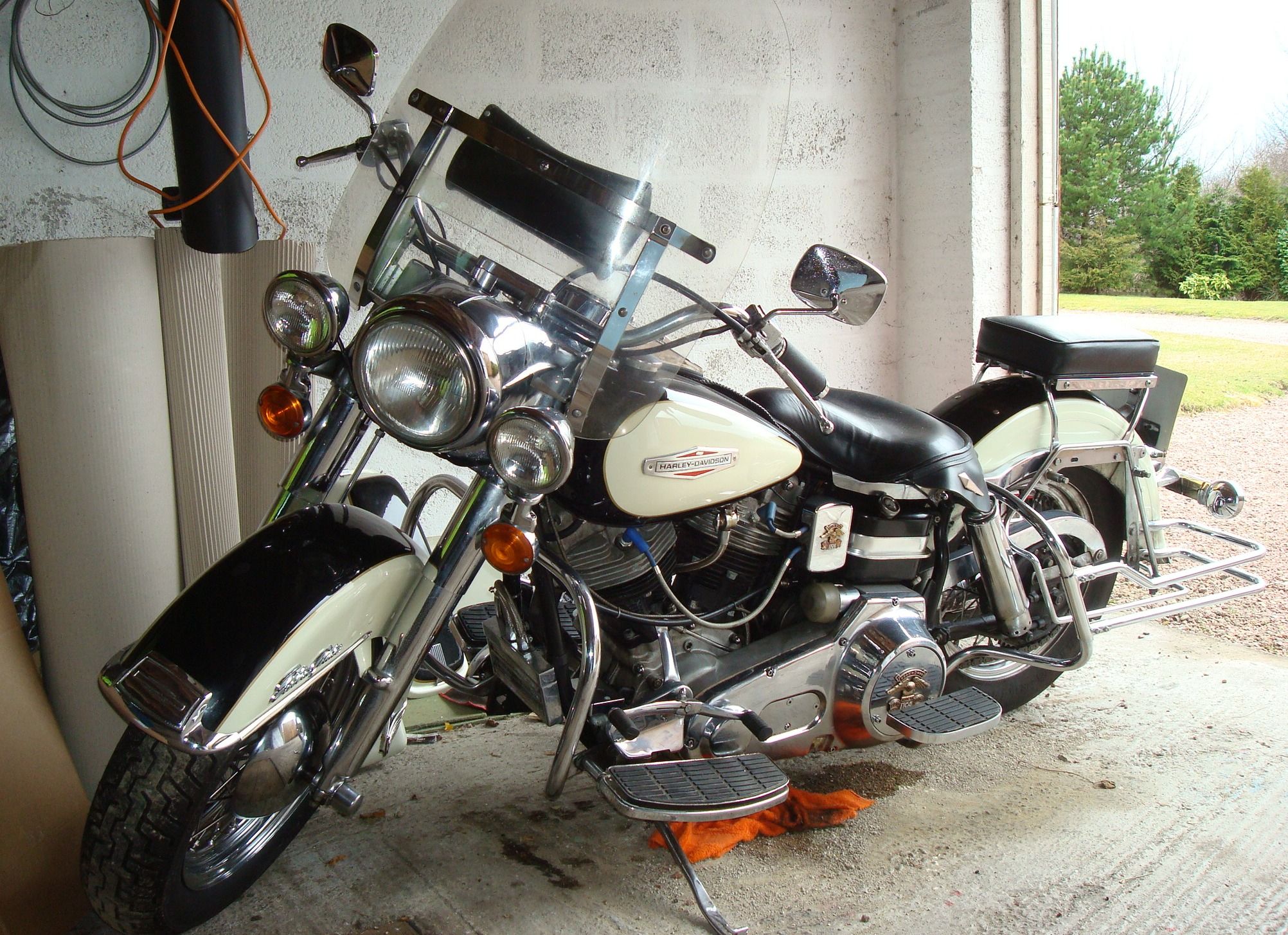 Bonhams Cars : 1970 Harley-Davidson 74ci FLH Electra Glide Frame