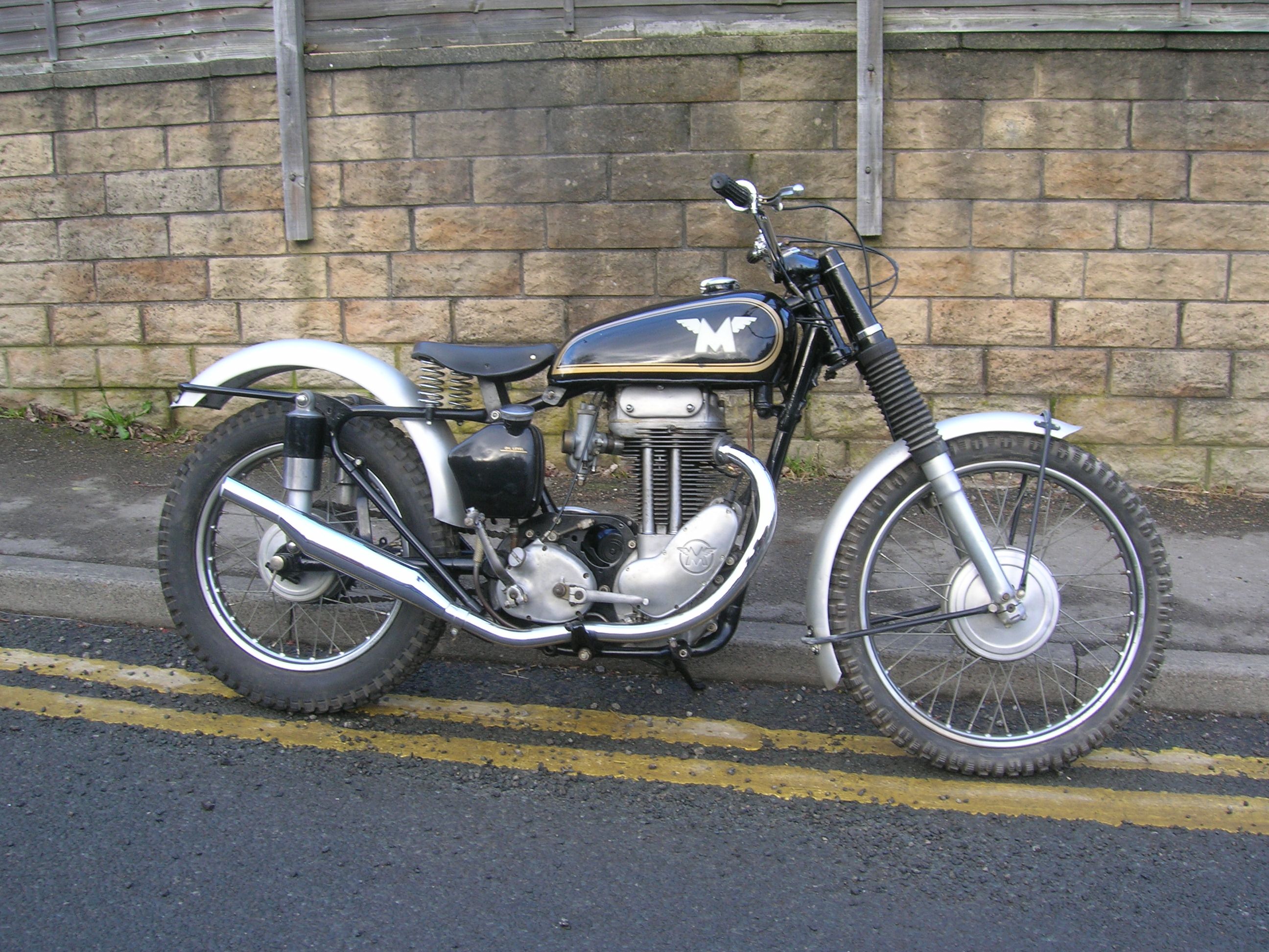 Bonhams Cars : c.1953 Matchless 497cc G80 Trials Motorcycle Frame