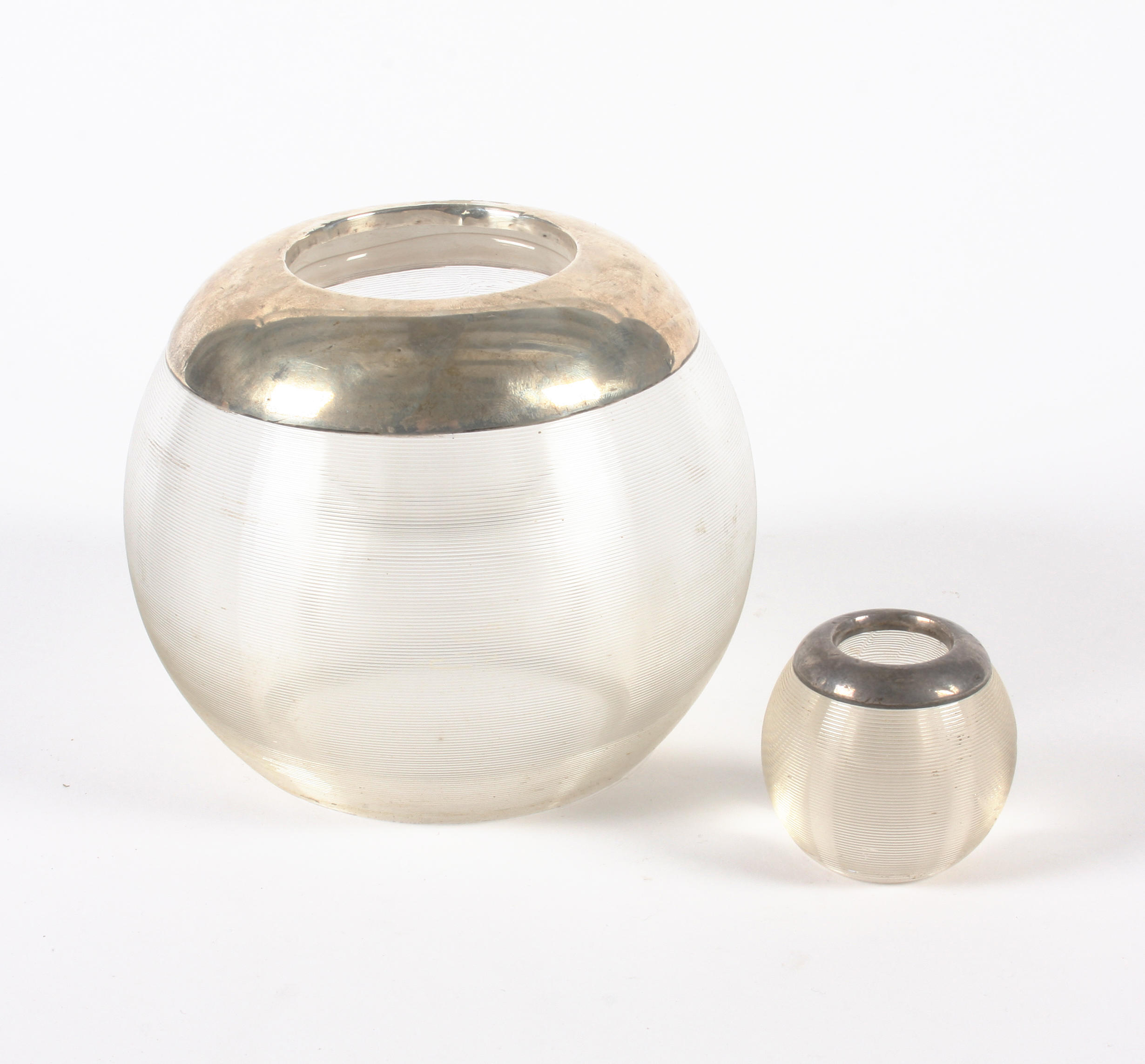 1907 sterling Silver and Glass Match stiker 2024
