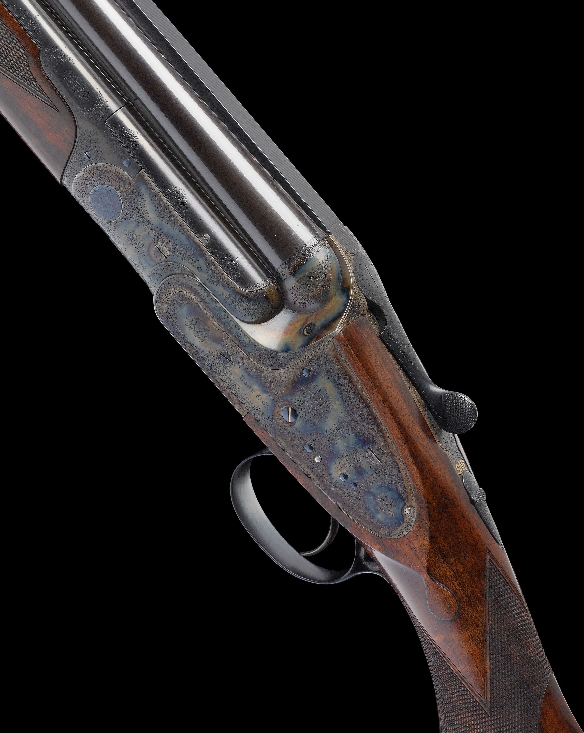 Bonhams : A fine 12-bore (2¾in) single-trigger over-and-under ejector ...