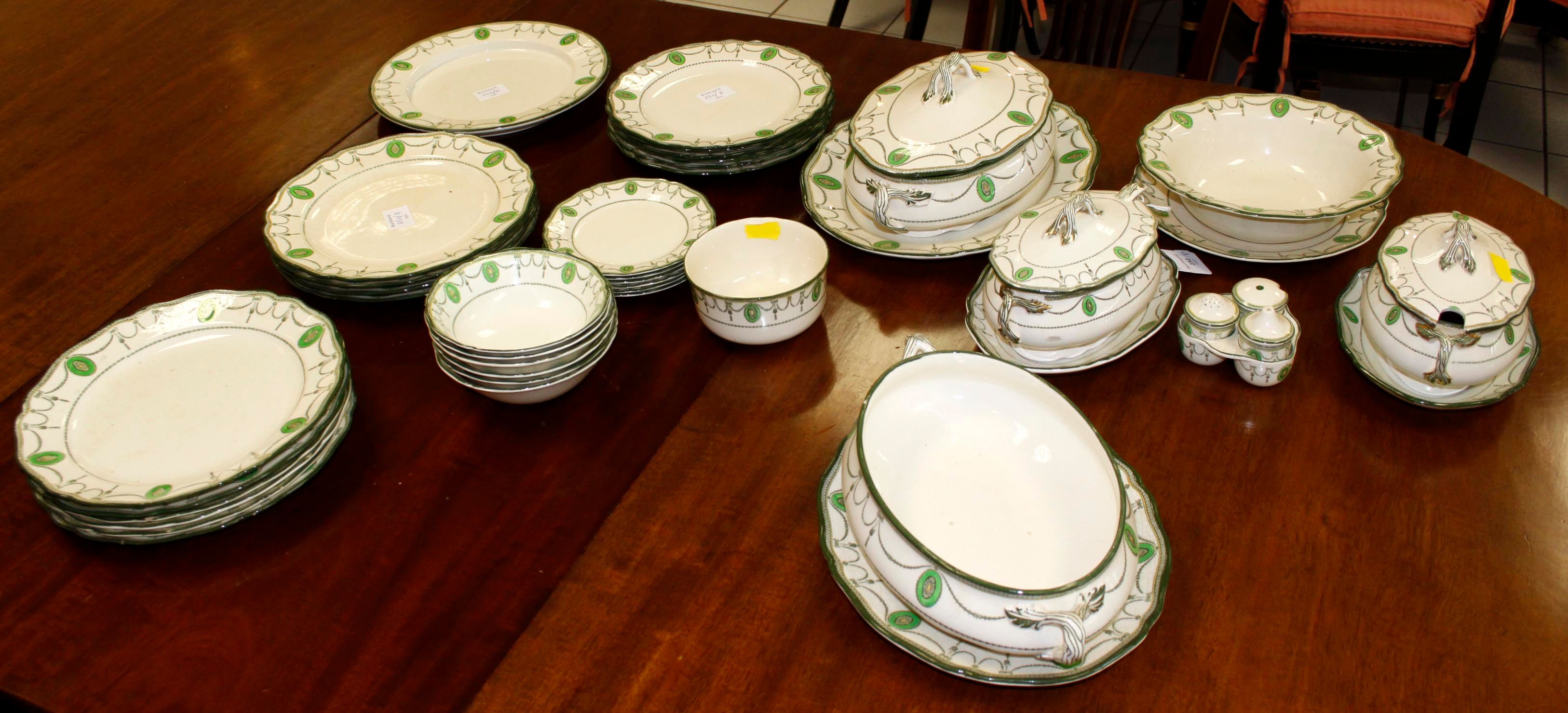 Bonhams A forty-five piece part Royal doulton dinner service