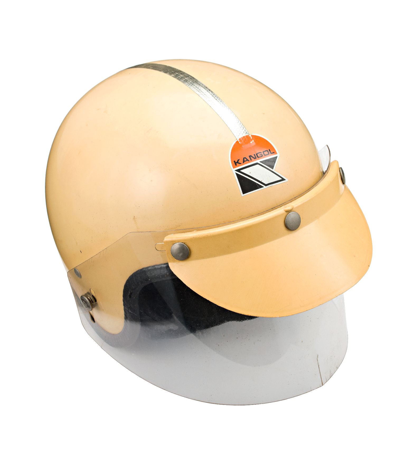 Bonhams Cars : c.1960 Kangol helmet with visor
