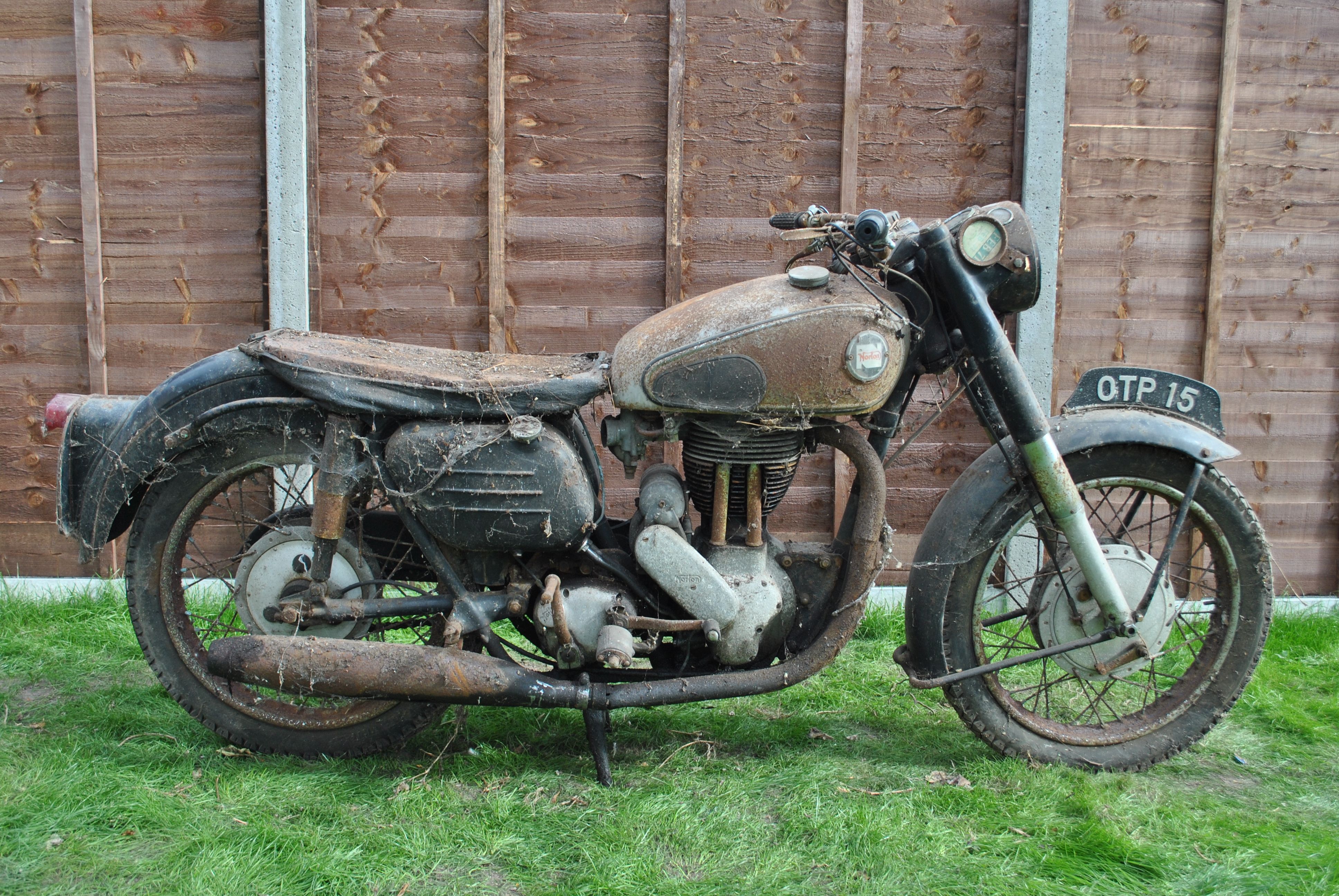 Bonhams Cars : 1957 Norton 596cc Model 19S Frame no. M9 72927
