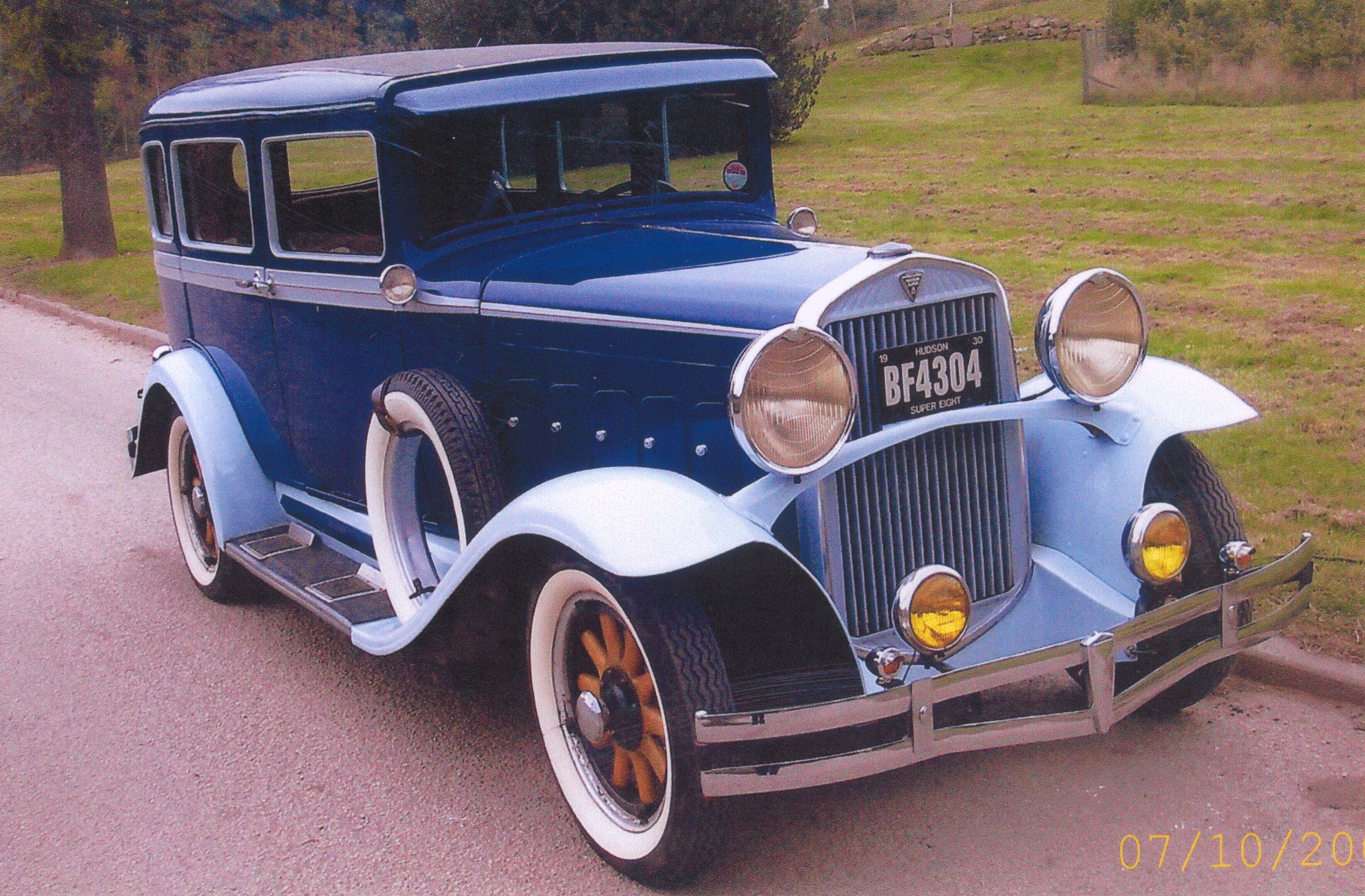 Bonhams Cars : 1930 Hudson Great Eight Sedan Chassis no. 898814 