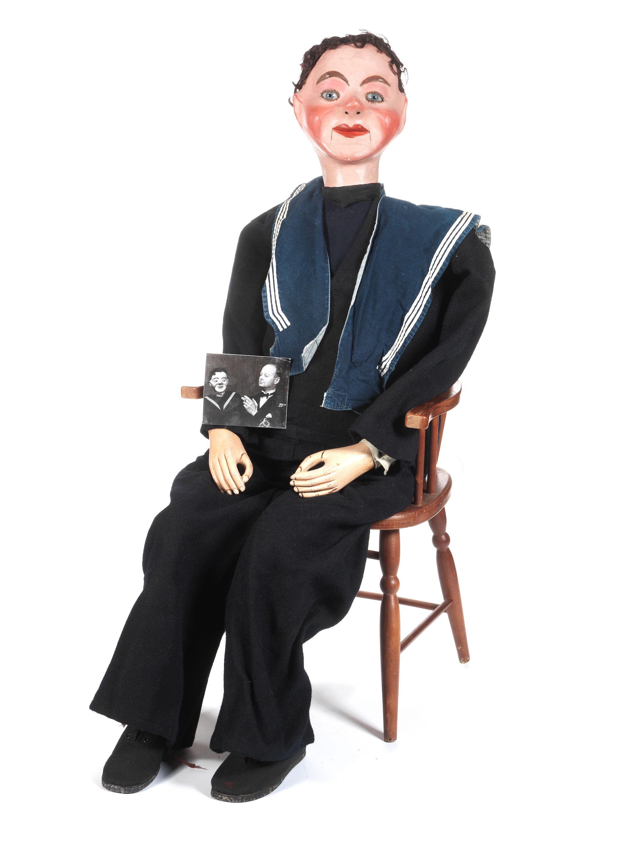Bonhams Ventriloquist doll by Quisto, circa 1925