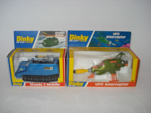 Dinky Toys 351 - SHADO UFO Interceptor - Série Gerry Anderson - 1970 - Plastique Et Métal