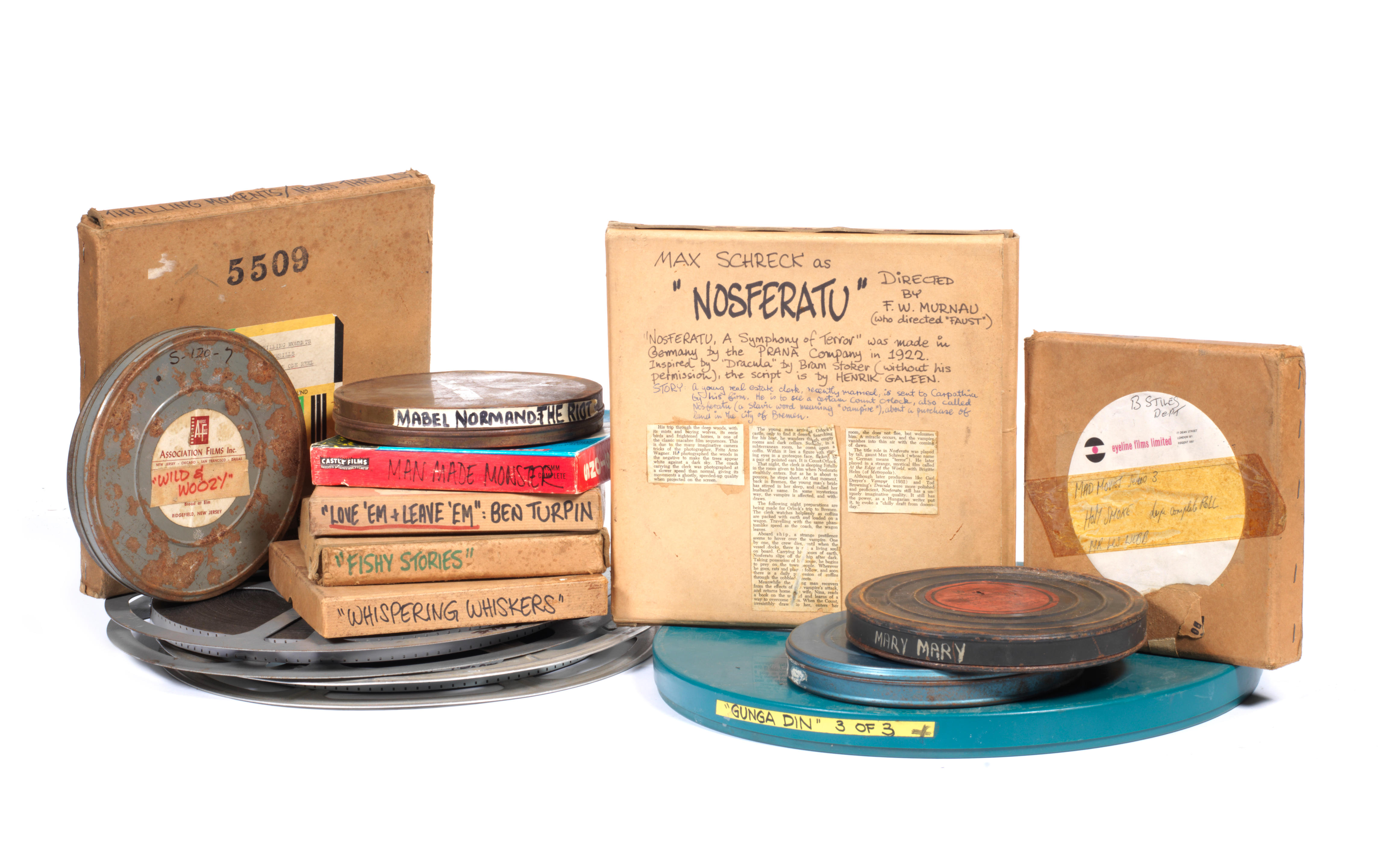 Bonhams : The Bob Monkhouse Film Archive A large collection of reel-to-reel  films, various dates