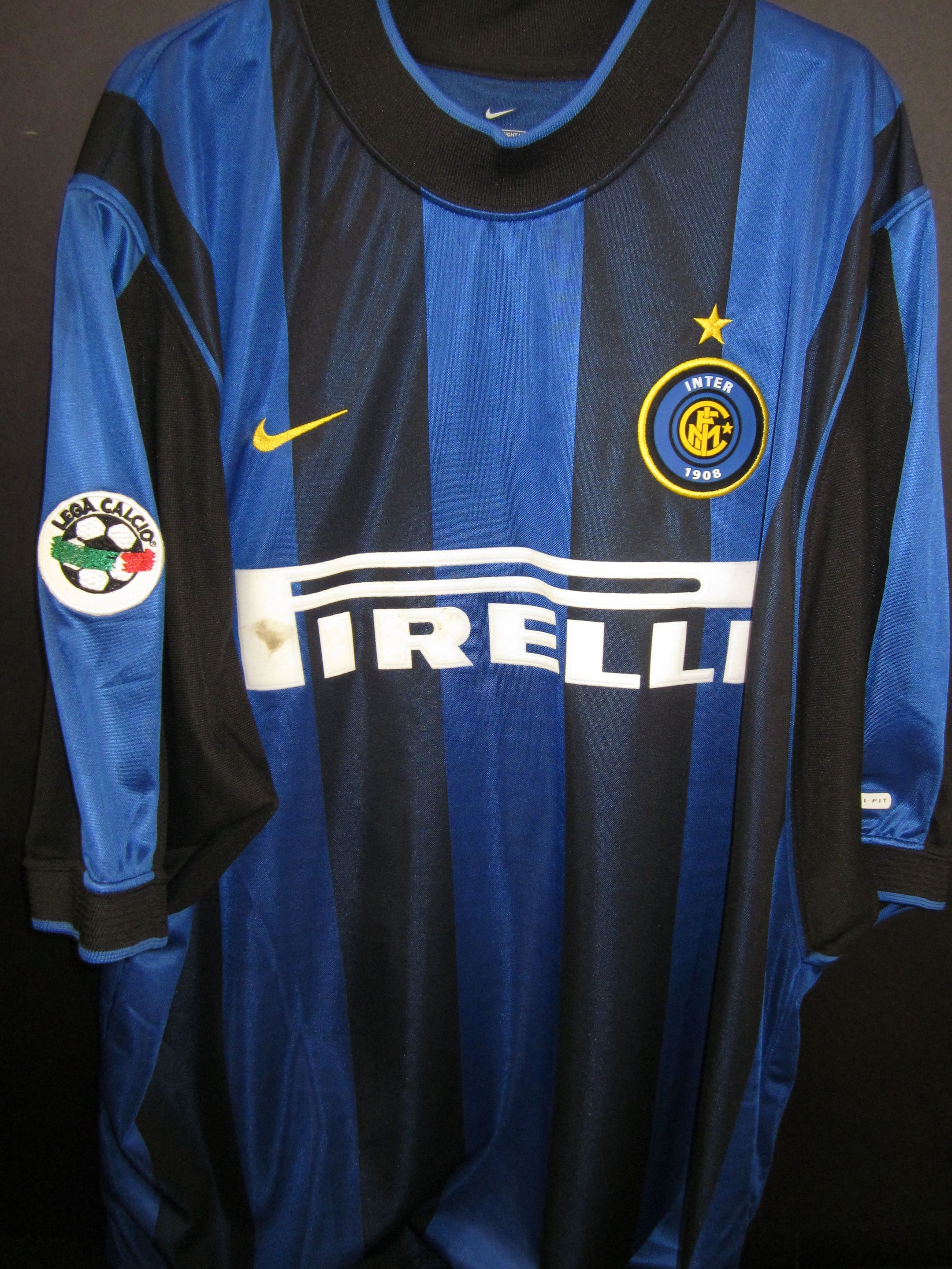 Maillot De Football Treviso Match Worn 2000/2001 - Issue Shirt Avec COA, Marque Lotto
