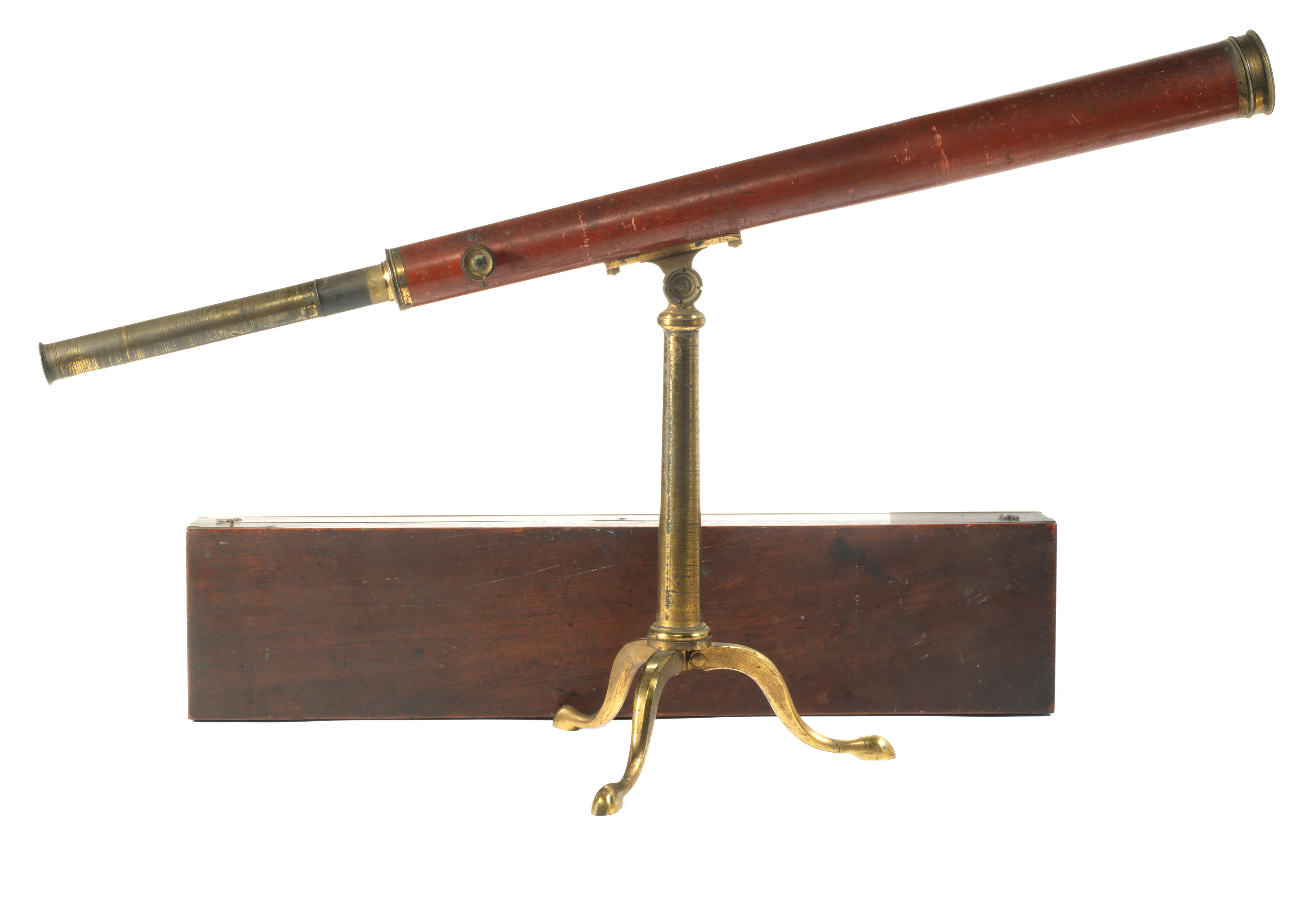 Sold at Auction: Dolland, London, a late 19th century brass tube telescope