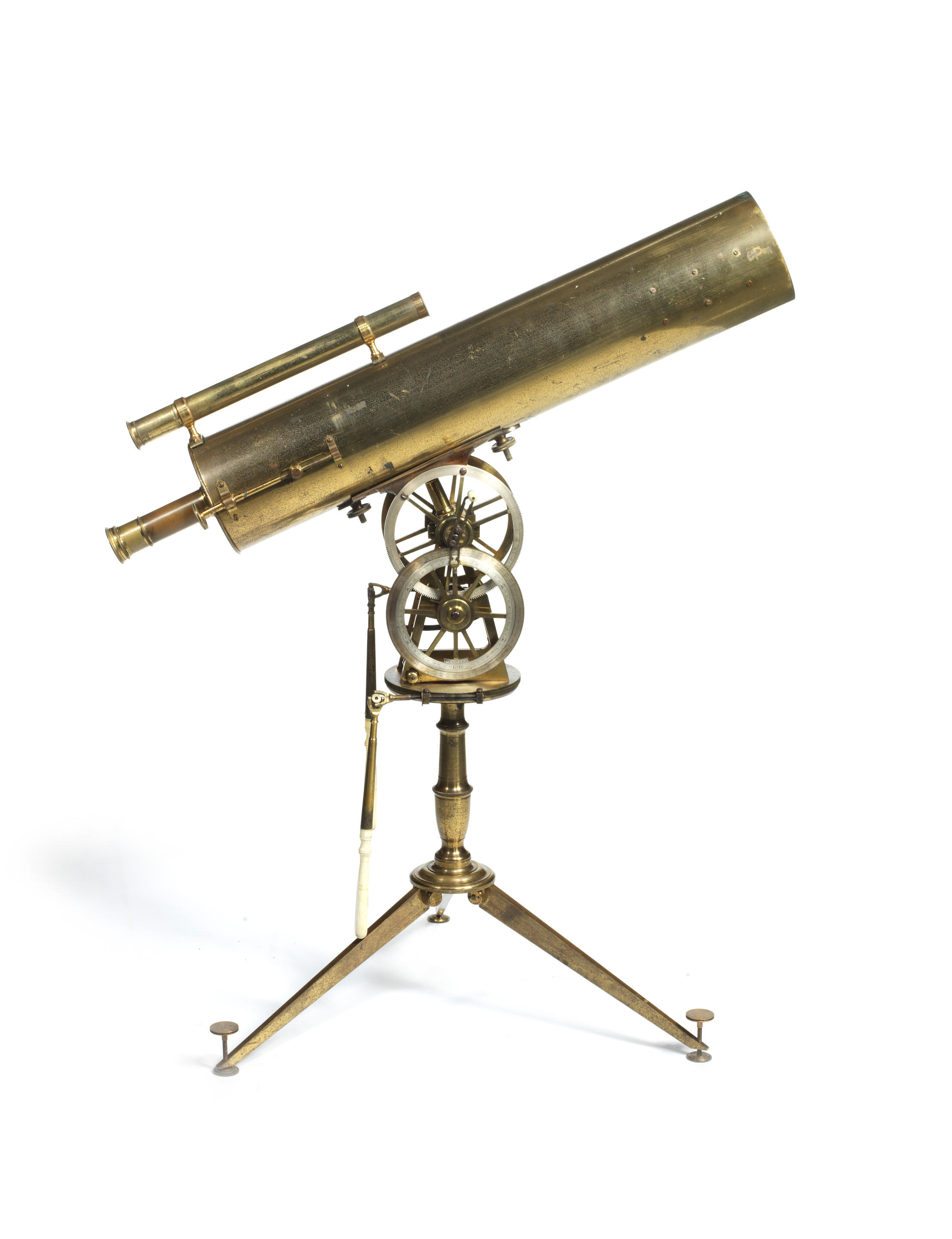 Vintage brass telescope sells above estimate at special auction