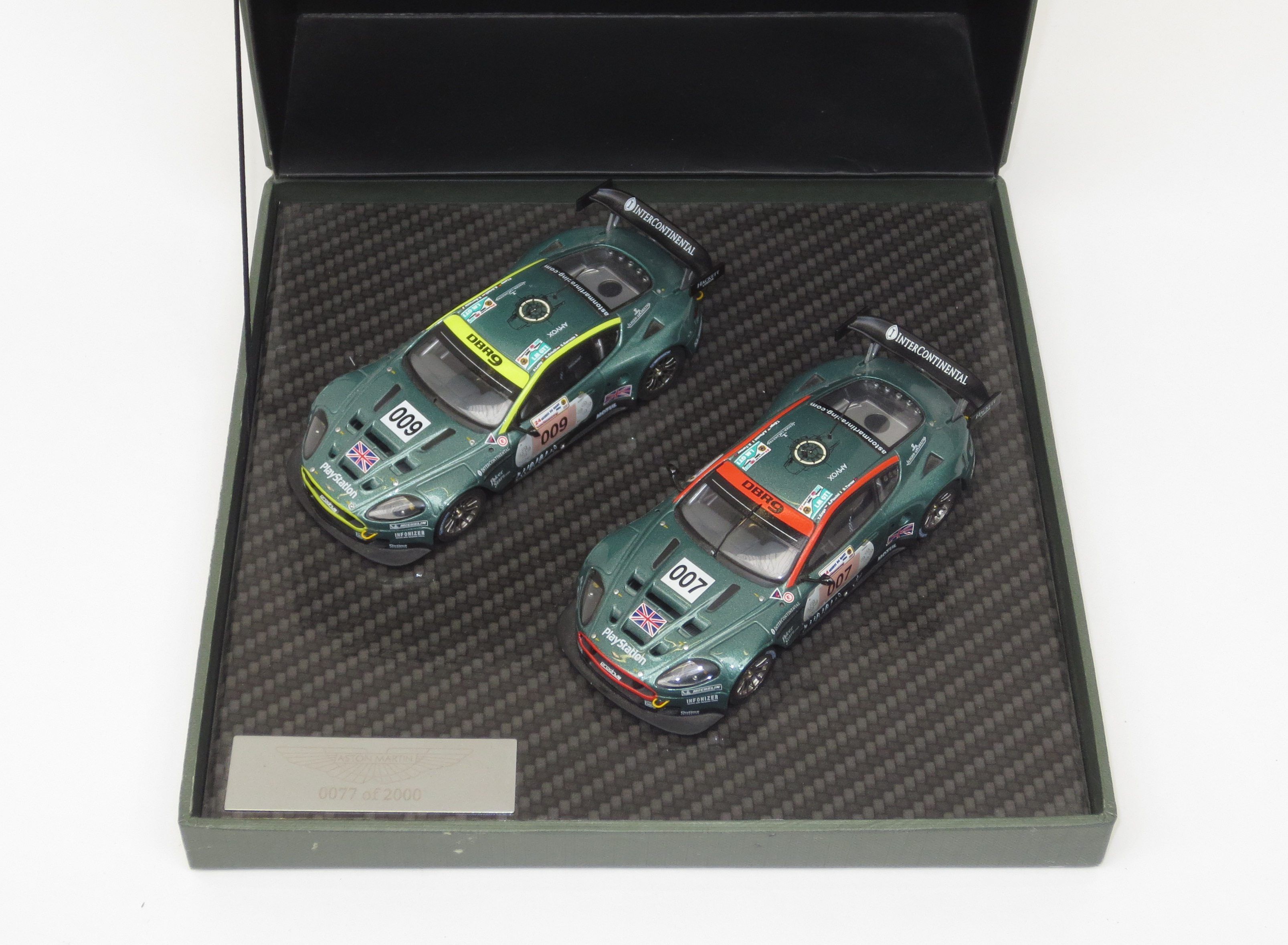 Bonhams Cars : A pair of 1:43 scale limited edition Aston Martin 