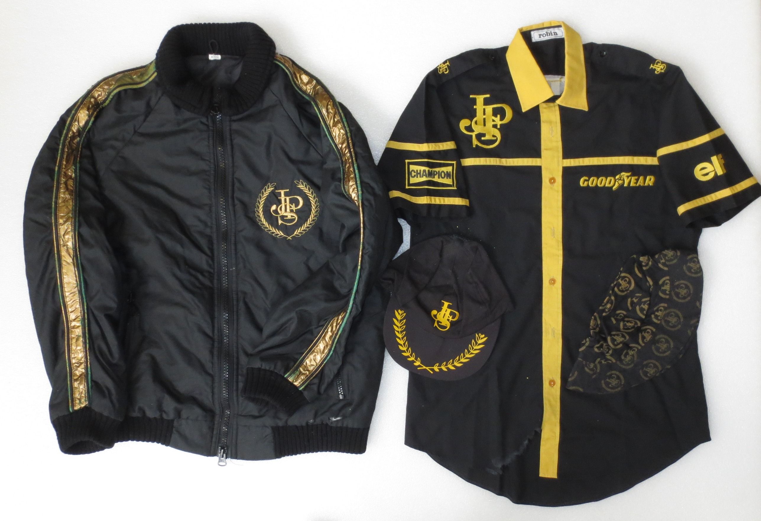 Bonhams Cars A John Player Team Lotus jacket,