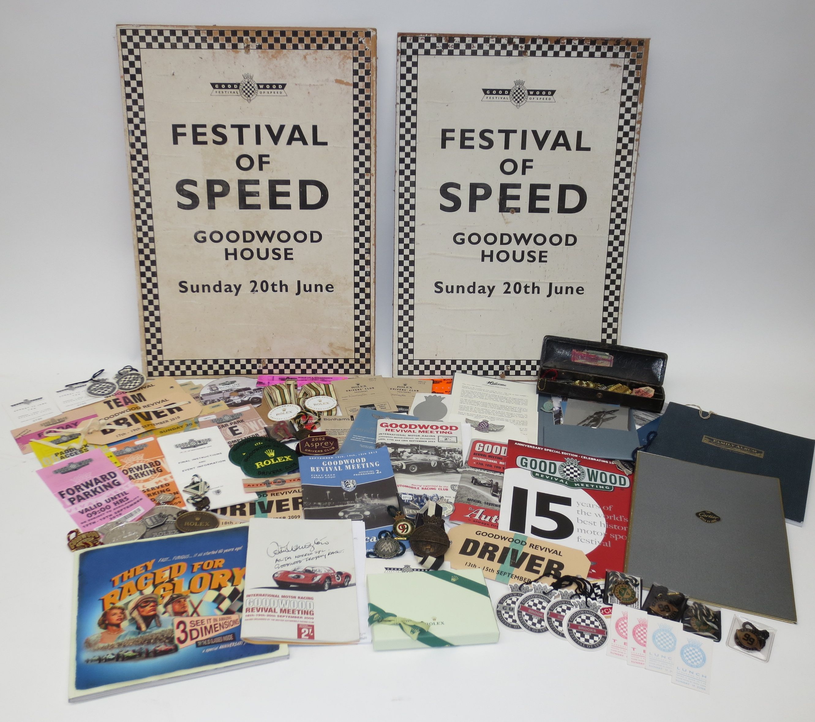 Bonhams Cars A good quantity of GOODWOOD 'FESTIVAL OF SPEED' and