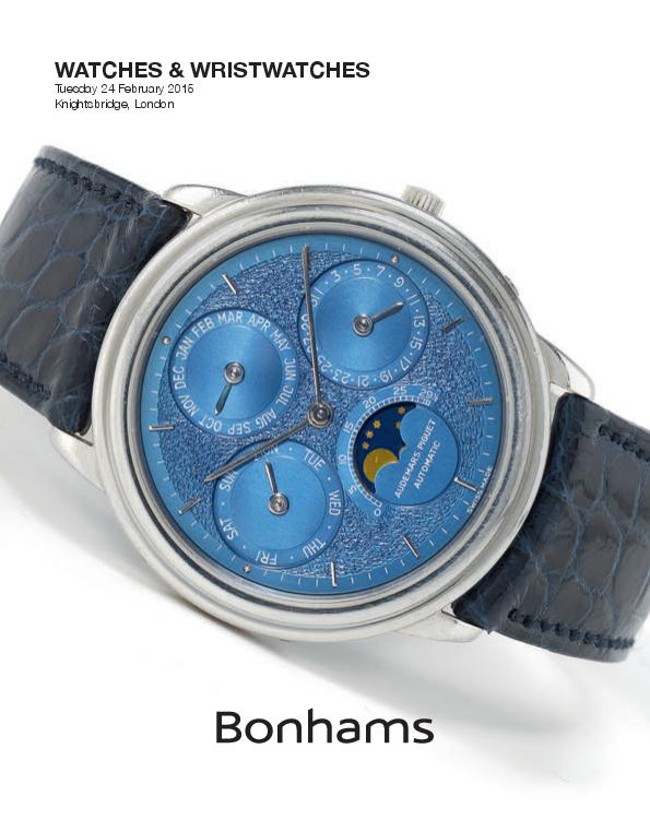 Bonhams Watches and Wristwatches