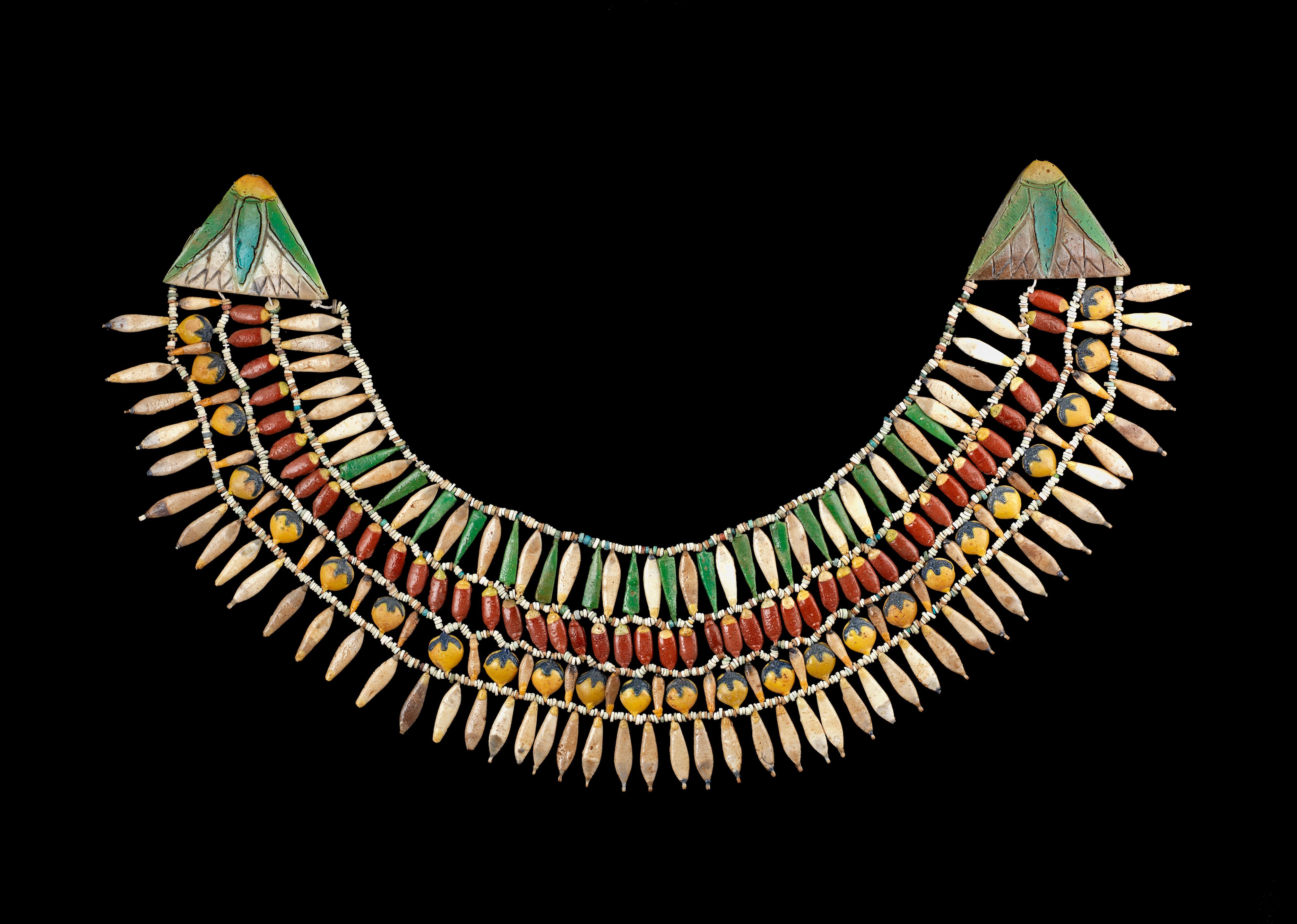 Ancient Egyptian Broad Collar Necklace Egyptian Beaded Collar 2025